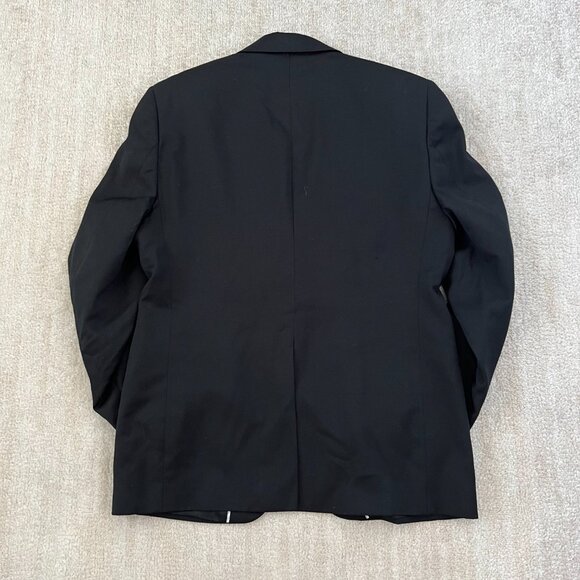 Stafford Performance Classic Fit Black Wool Blazer Suit Jacket 38S 38 Short - Picture 5 of 15
